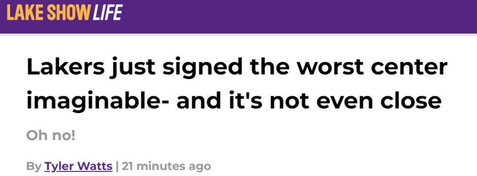 议起复盘｜ 2年1660万美元！湖人已签下状元艾顿为何仍被看衰？