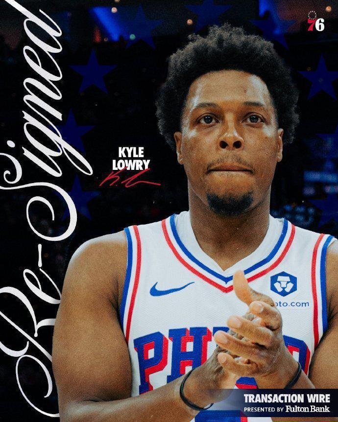 拒退役！姚明前队友洛瑞官宣续约76人迎第20季 上季场均3.9分